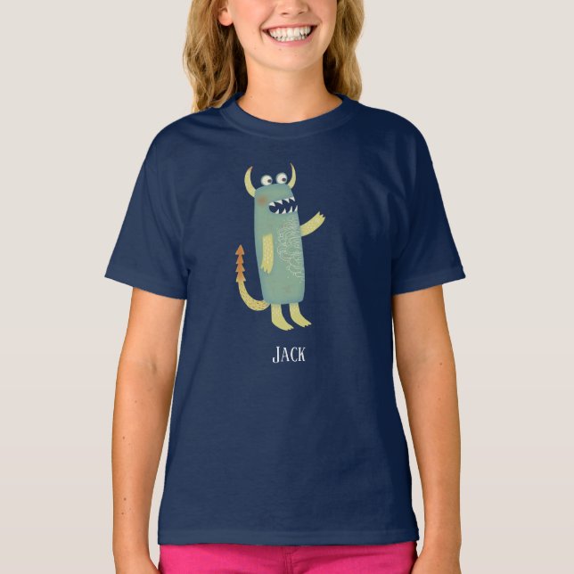 Fun Monsters Personalized T-Shirt (Front)