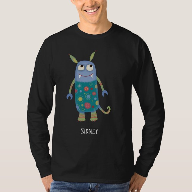 Fun Monsters Personalized T-Shirt (Front)