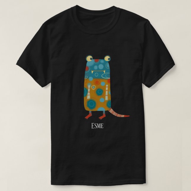 Fun Monsters Personalized T-Shirt (Design Front)