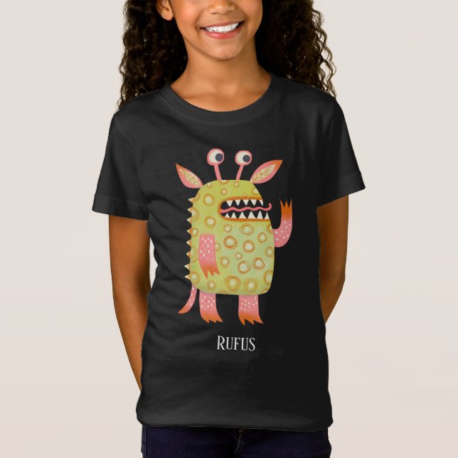 Fun Monsters Personalized T-Shirt (Front)
