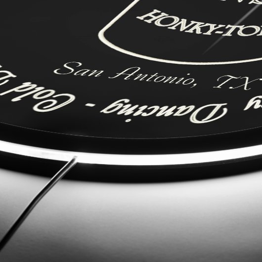 Fun Moonshine Honky-tonk Bar LED Sign (Edge)