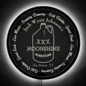 Fun Moonshine Honky-tonk Bar LED Sign (Front)