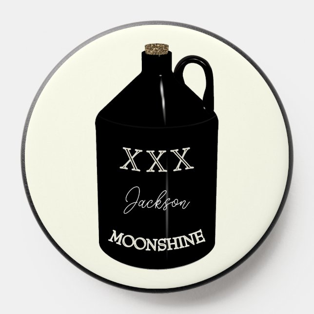 Fun Moonshine Jug Phone Grips PopSockets (Popsocket)