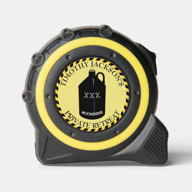 Fun Moonshine Retreat Tape Measure (Front)