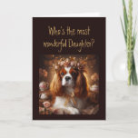 Fun Most Wonderful Daughter? Birthday  Card