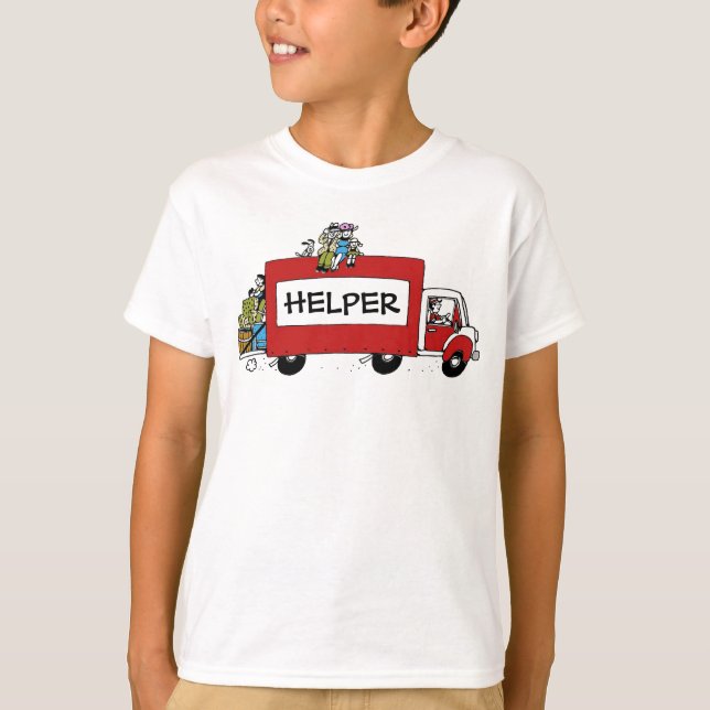 fun moving day change of address T-Shirt (Front)