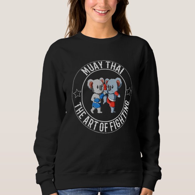 Fun Muay Thai Koala Thai Boxing Sweatshirt (Front)