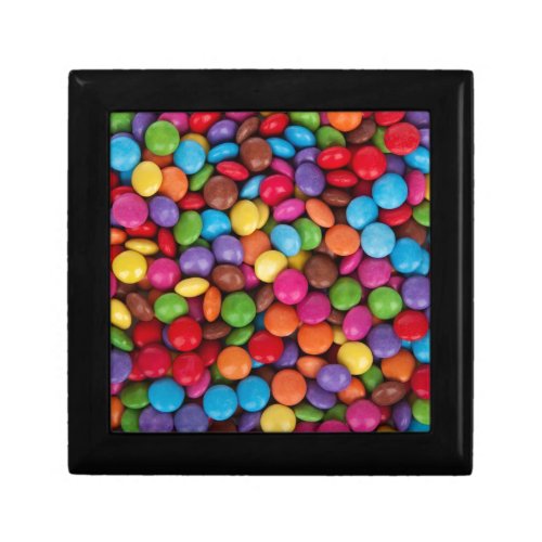 Fun Multi_coloured candy sweets pattern accessory Jewelry Box
