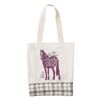 Fun Multicolor English Horse Pattern Zazzle Heart Tote Bag by PaintingPony at Zazzle