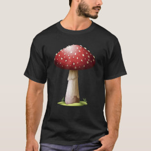 Fun Mushrooms Foraging Mycology Fungi Cool Mushroo T-Shirt