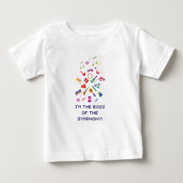 Fun Musical Instruments Kids T-Shirt (Front)
