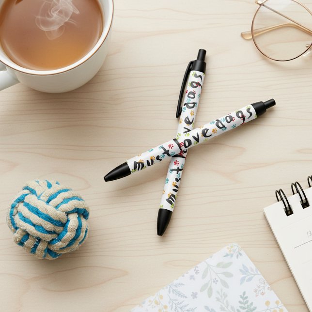 Fun Must Love Dogs - Dog Lover Ink Pen (Creator Uploaded)