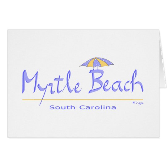 Fun Myrtle Beach, SC Card