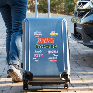 Fun Name Variety Pack Inspirivity Personalized Sticker