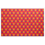 Fun Nautical Anchor and Wheel Pattern on Red Fabric