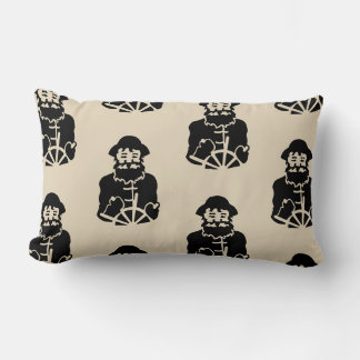 fun nautical CAPTAIN themed pattern | Lumbar Pillow