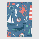 Fun Nautical Graphic Pattern (Front)