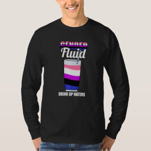 Fun Neutral Genderless Pride Non Binary - Gender F T-Shirt