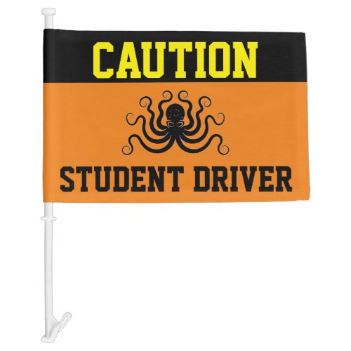 Fun New Driver Caution Student Driver Safety Flag