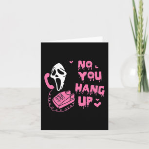 Fun No You Hang Up First Ghost Calling Hello Hallo Card