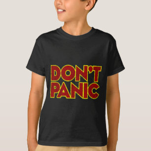 Fun Nostalgic Tees Don't Panic - Women's Clic Fit