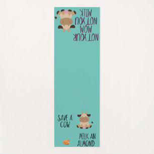 Fun Not Your Mom Not Your Mild Almond Vegan Yoga Mat