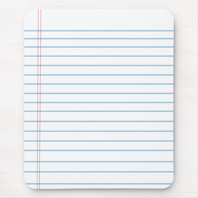 Fun Note Paper Mouse Pad (Front)