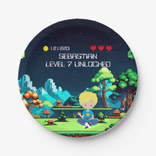 Fun Novelty Computer Game Birthday Party Paper Plates