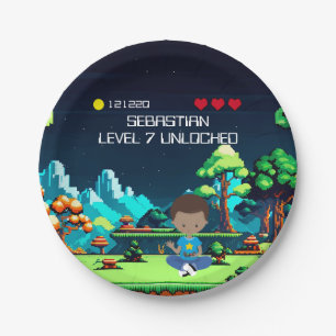 Fun Novelty Computer Game Birthday Party Paper Plates