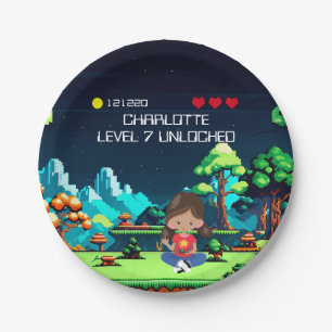 Fun Novelty Computer Game Birthday Party Paper Plates