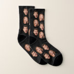 Fun Novelty Face Photo Custom Wedding Groom Humor Socks<br><div class="desc">Fun Wedding Groom Groomsmen novelty gift: Socks with 2 custom face photos. Great as gift for your wedding party, as bachelor or bachelorette novelty gift. To get the cutout effect please use a png file with background already cut out. If not, photo will appear as a circle surrounded by it's...</div>