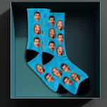 Fun Novelty Face Photo Custom Wedding Groom Humor  Socks<br><div class="desc">Fun Wedding Groom Groomsmen novelty gift: Socks with 2 custom face photos. Great as gift for your wedding party, as bachelor or bachelorette novelty gift. To get the cutout effect please use a png file with background already cut out. If not, photo will appear as a circle surrounded by it's...</div>