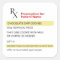 Fun Novelty Rx Prescription Cookie Label Sticker | Zazzle