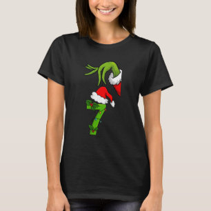 Fun Number 7 Christmas 67 Six Seven Meme Xmas Men  T-Shirt