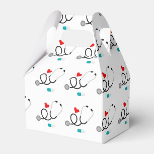Fun nurse pattern party box