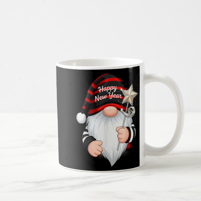 Fun Nye Gnome Shirts For Women, Happy New Year 202 Coffee Mug (Right)