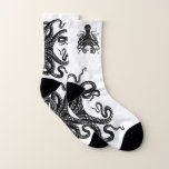 Fun Octopus Kraken Steampunk Ocean Tentacle Sea Socks at Zazzle