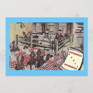FUN OKTOBERFEST OCTOBERFEST PARTY INVITATION
