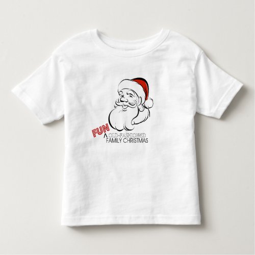 Fun Old_Fashioned Family Christmas Shirt for Kids