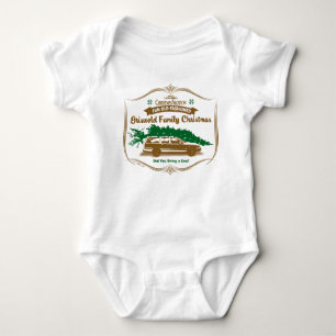 Fun Old-Fashioned Griswold Family Christmas Baby Bodysuit