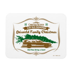 Fun Old-Fashioned Griswold Family Christmas Magnet