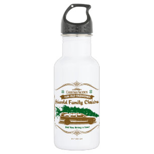Fun Old-Fashioned Griswold Family Christmas Stainless Steel Water Bottle