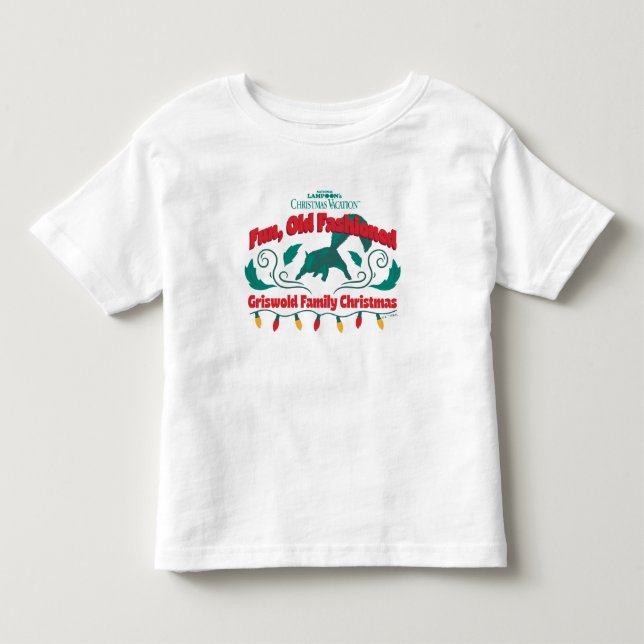 Fun, Old Fashioned Griswold Family Christmas Toddler T-shirt (Front)