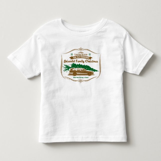 Fun Old-Fashioned Griswold Family Christmas Toddler T-shirt (Front)