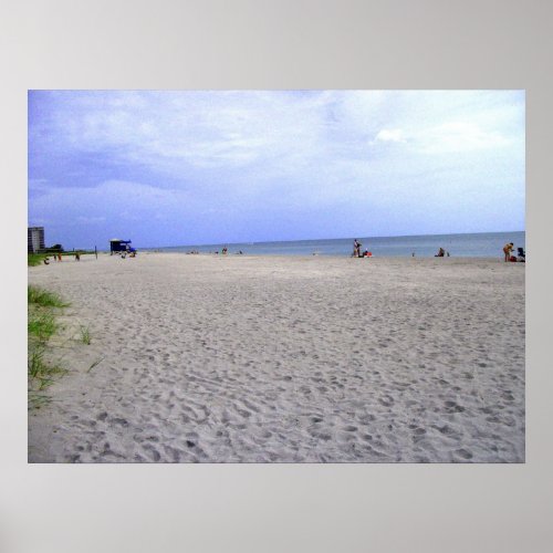 Fun On Siesta Keys Beach Poster