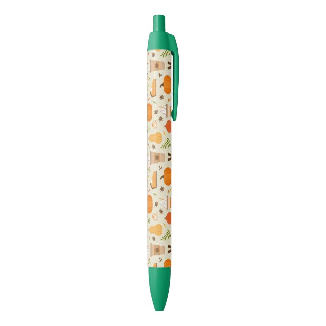 Fun Orange Fall Pattern Pen (Bottom (Vertical))