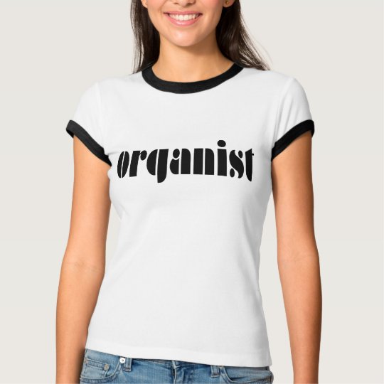 Fun Organist Womens T-shirt