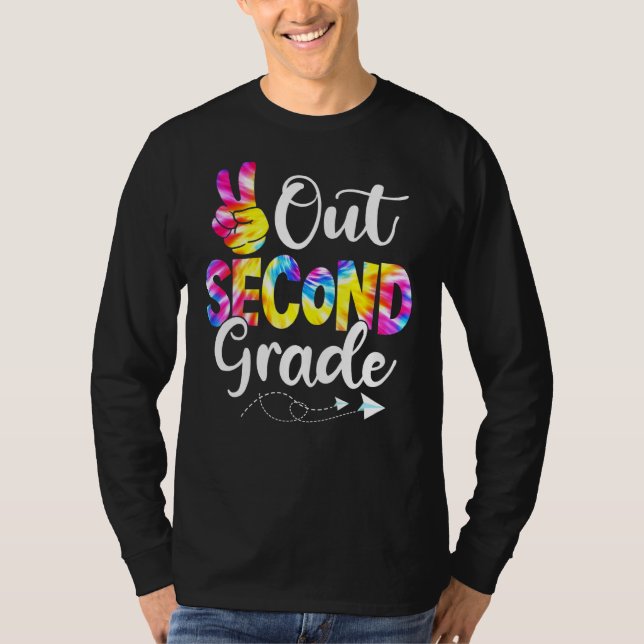 Fun Out Second Grade Graduation Last Day Of School T-Shirt (Front)