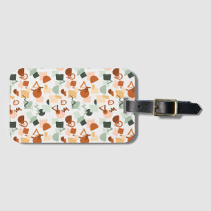 Fun over White Luggage Tag