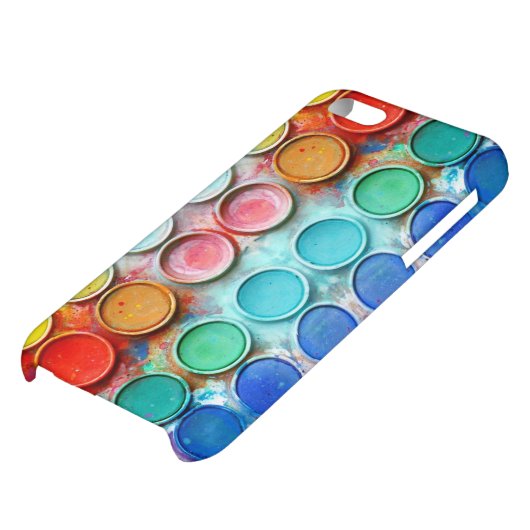 Fun paint color box iPhone case (Bottom)